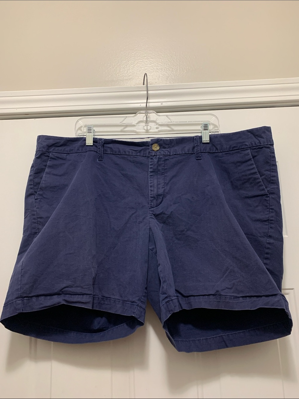 4/$10 Old Navy Navy Casual Cotton Shorts Size 20